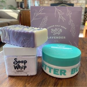 Buff city soap lavender gift set